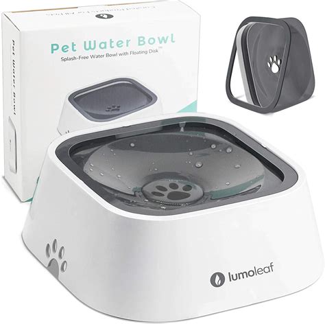 best no spill dog water bowl.